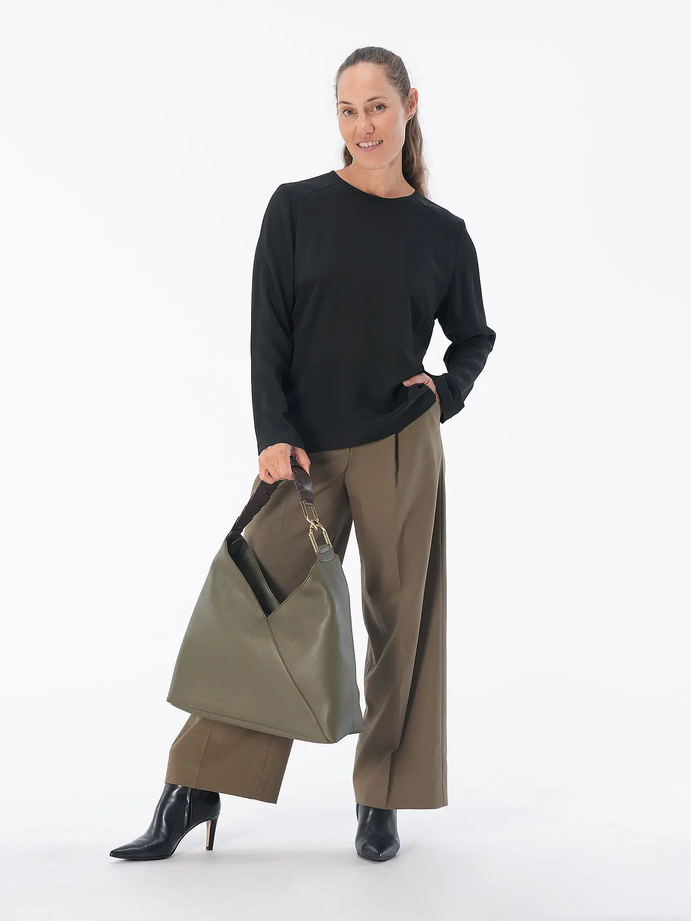 LANCEL | Ledertasche - Hobo Bag PAGODE | 